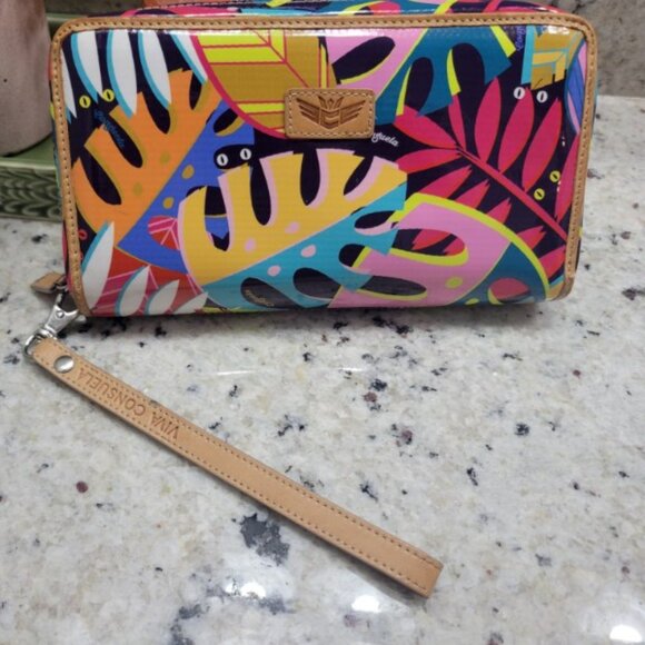 Consuela Handbags - Consuela Maya Tropical Wristlet Wallet